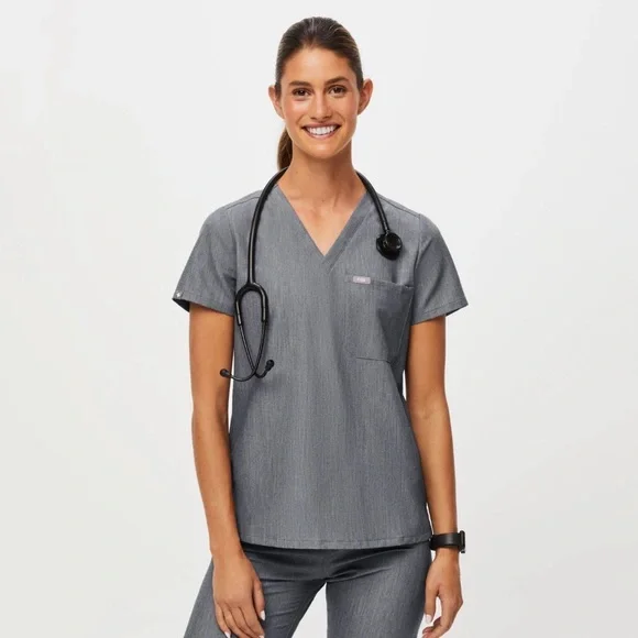 FIGS Catarina One-Pocket Scrub Top - Picture 1 of 5